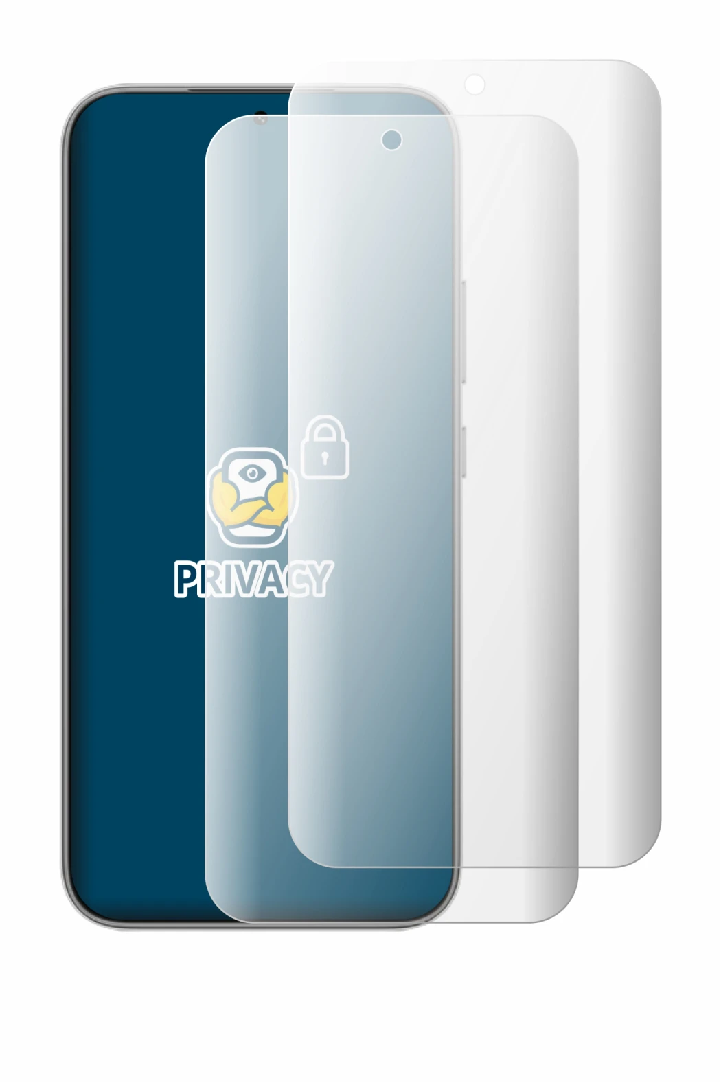 Image de l'appareil Honor X9e Pro avec une grande variété de protections d'écran.
