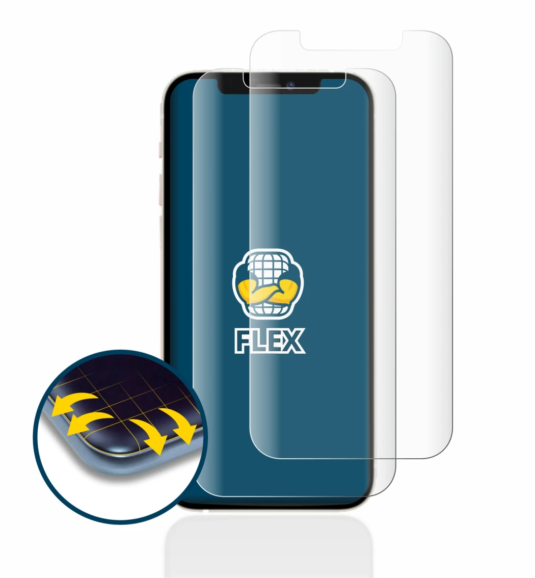 Image de l'appareil Apple iPhone 12 avec une grande variété de protections d'écran.