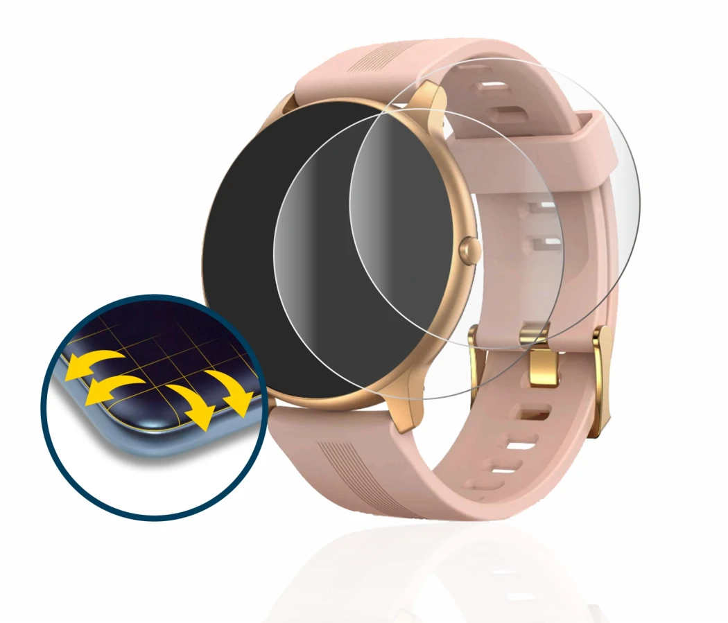 Image de l'appareil AGPtek LW11 avec une grande variété de protections d'écran.