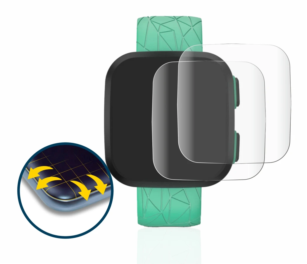 Image de l'appareil Garmin Bounce avec une grande variété de protections d'écran.