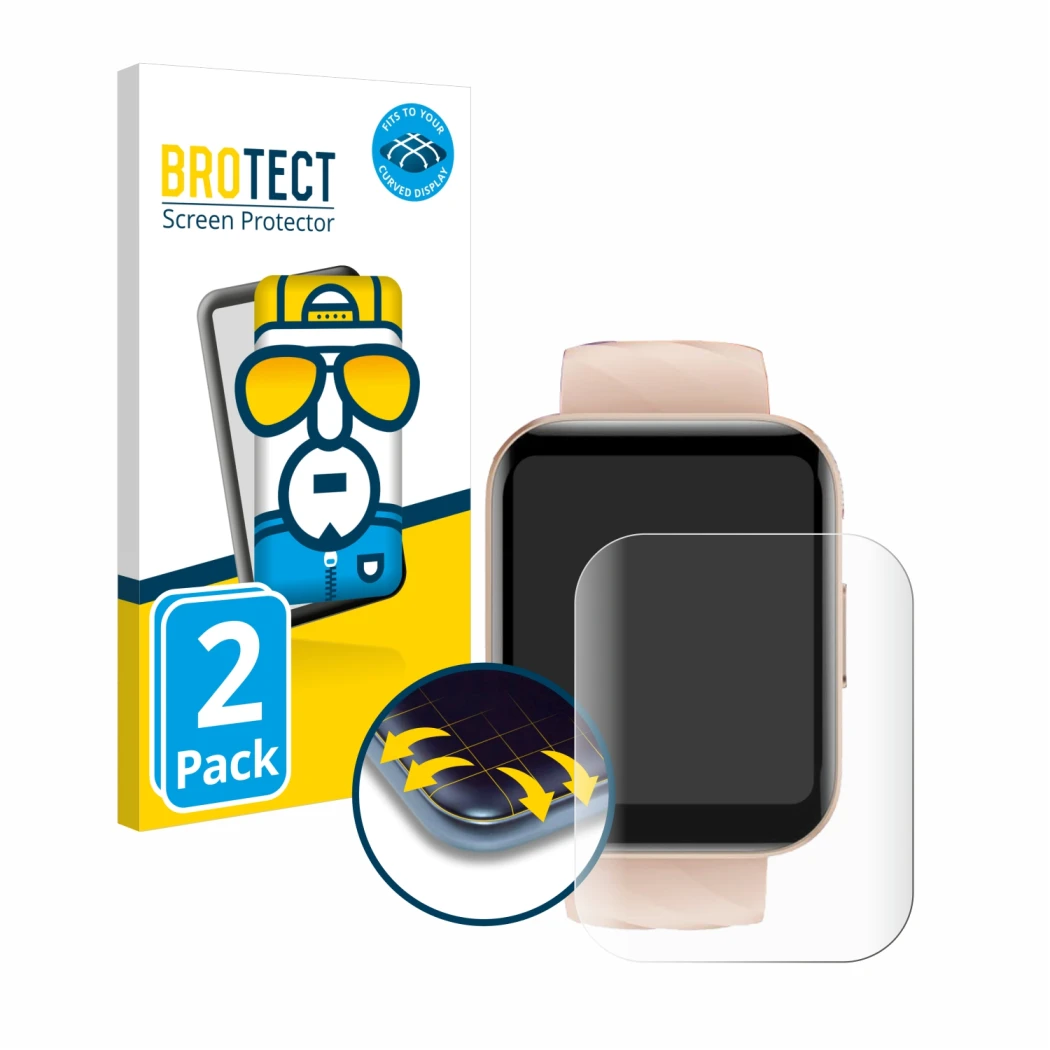 Face avant d’un emballage produit avec le logo de la marque BROTECT. À côté, l’appareil RUIMEN D1 est représenté avec la prote