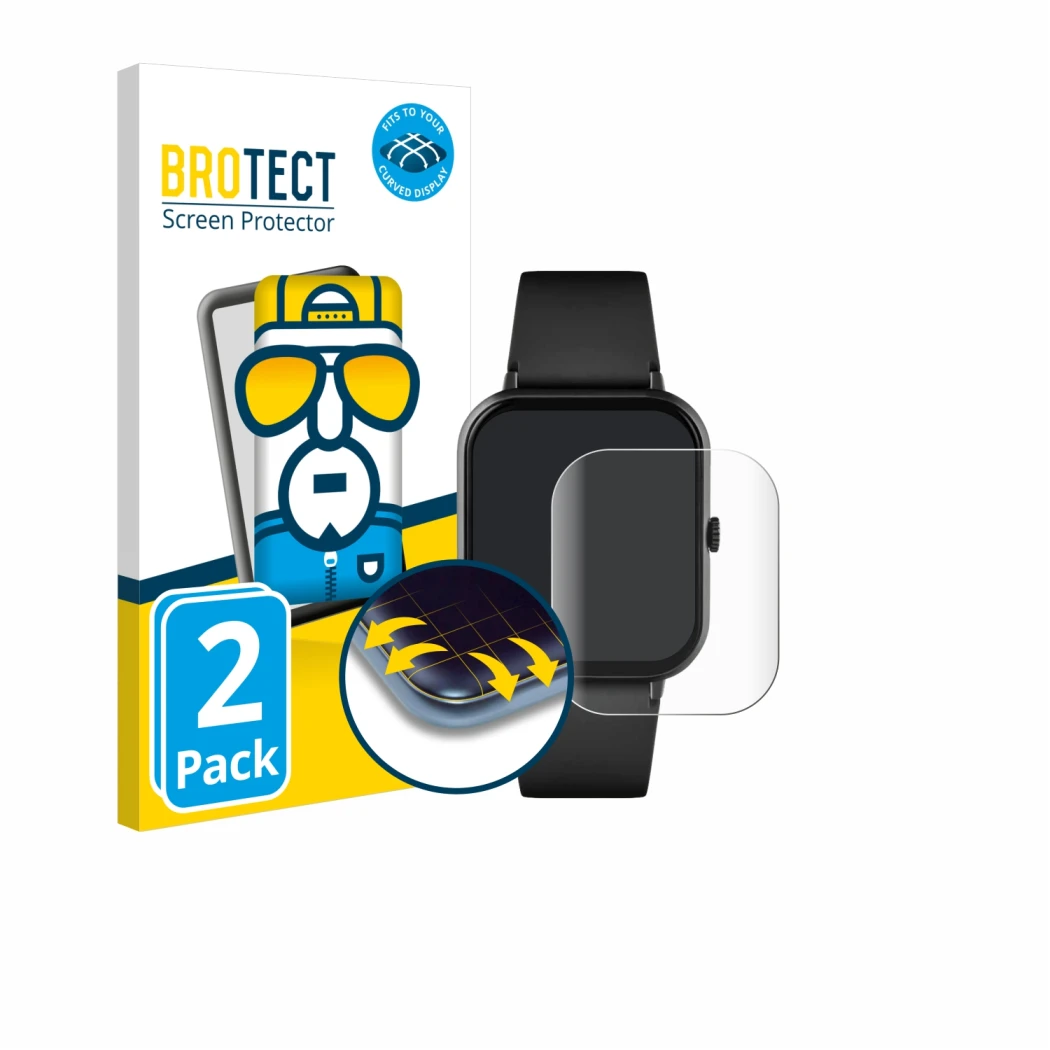 Face avant d’un emballage produit avec le logo de la marque BROTECT. À côté, l’appareil Reflex Active Series 17 est représenté