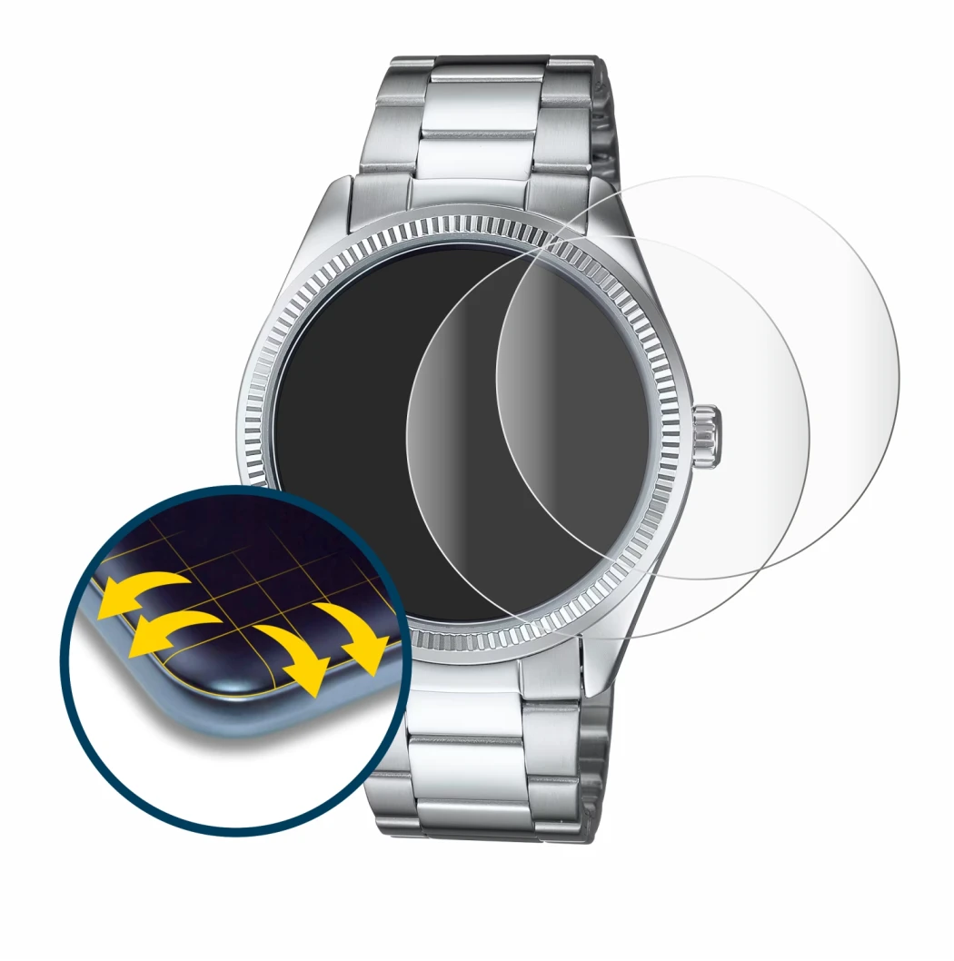 Image de l'appareil Casio MTP-1302PD avec une grande variété de protections d'écran.