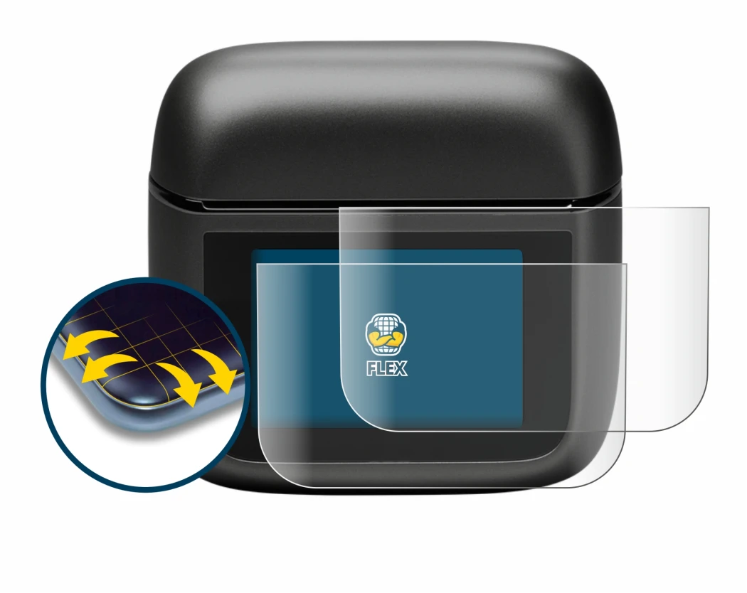 Image de l'appareil JBL Tour Pro 3 avec une grande variété de protections d'écran.