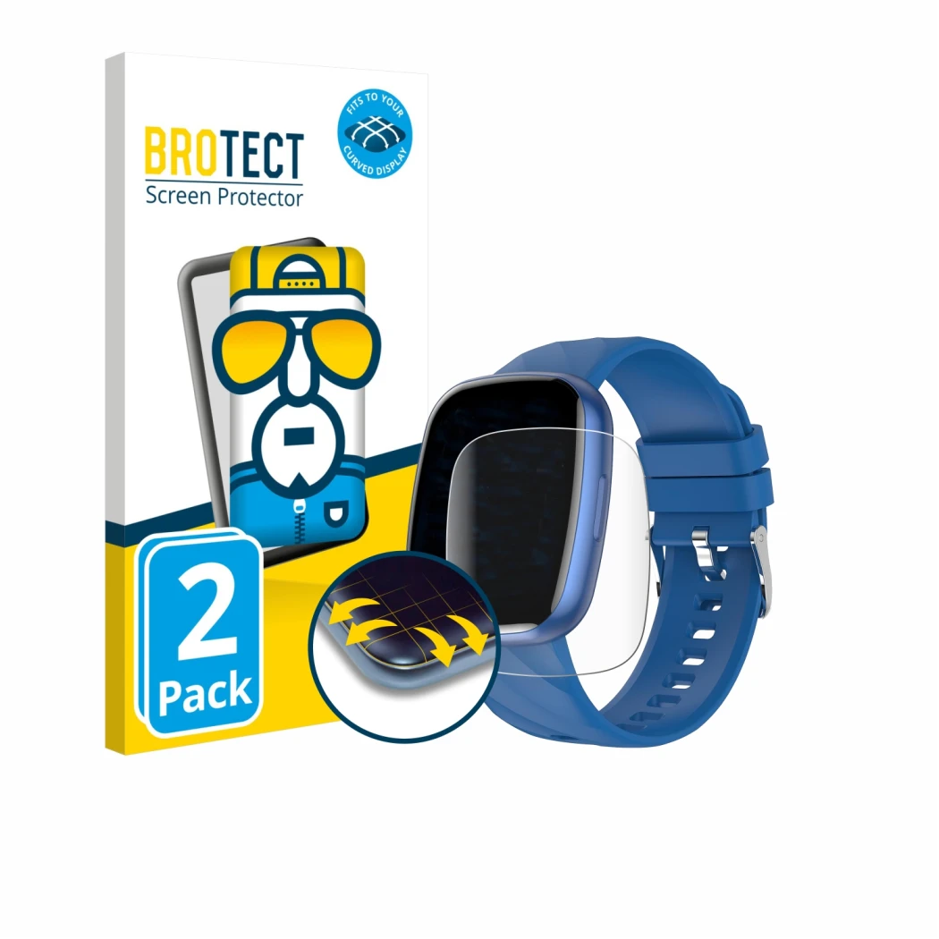 Face avant d’un emballage produit avec le logo de la marque BROTECT. À côté, l’appareil CATGIFF S60K est représenté avec la pr