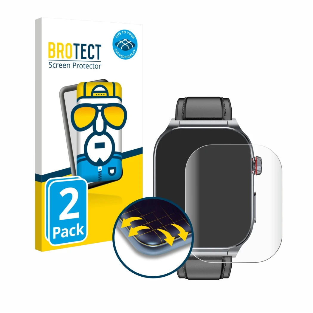 Face avant d’un emballage produit avec le logo de la marque BROTECT. À côté, l’appareil Kardena Care Pro 5 Modern est représen