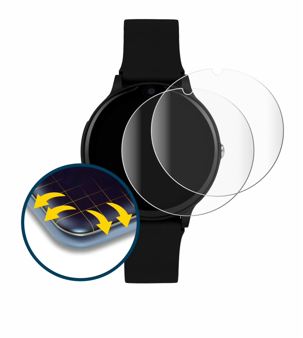 Image de l'appareil One2Track Connect One avec une grande variété de protections d'écran.