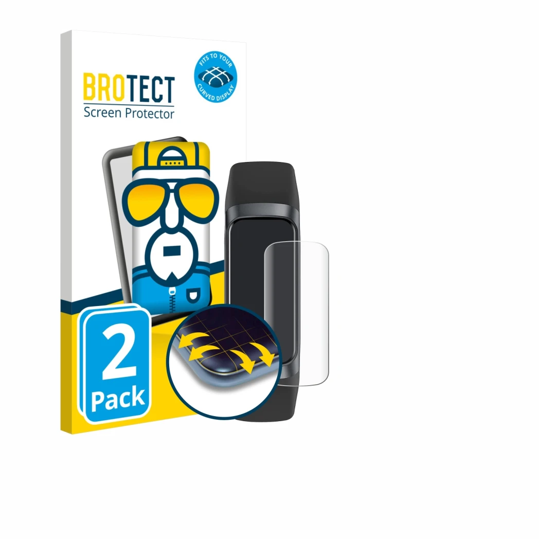 Face avant d’un emballage produit avec le logo de la marque BROTECT. À côté, l’appareil ‎MORELOCO C60 est représenté avec la p