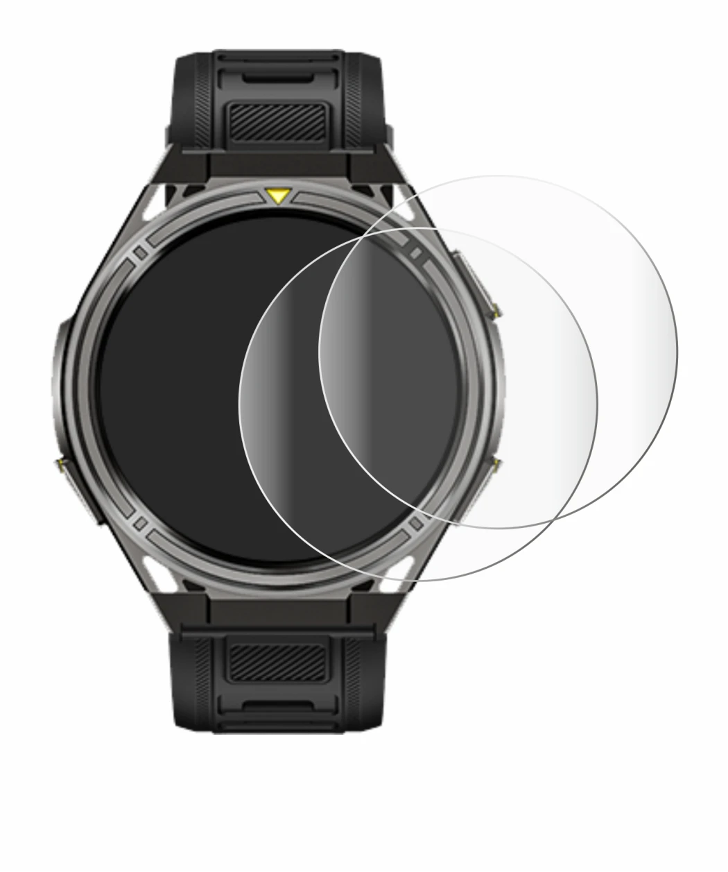Image de l'appareil Cubot GT5 avec une grande variété de protections d'écran.
