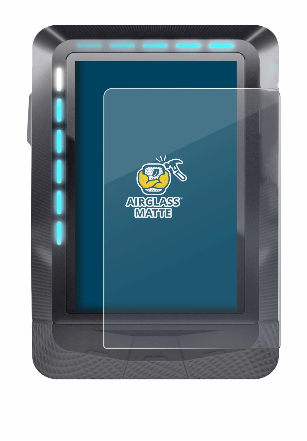 Image de l'appareil Wahoo Elemnt GPS avec une grande variété de protections d'écran.