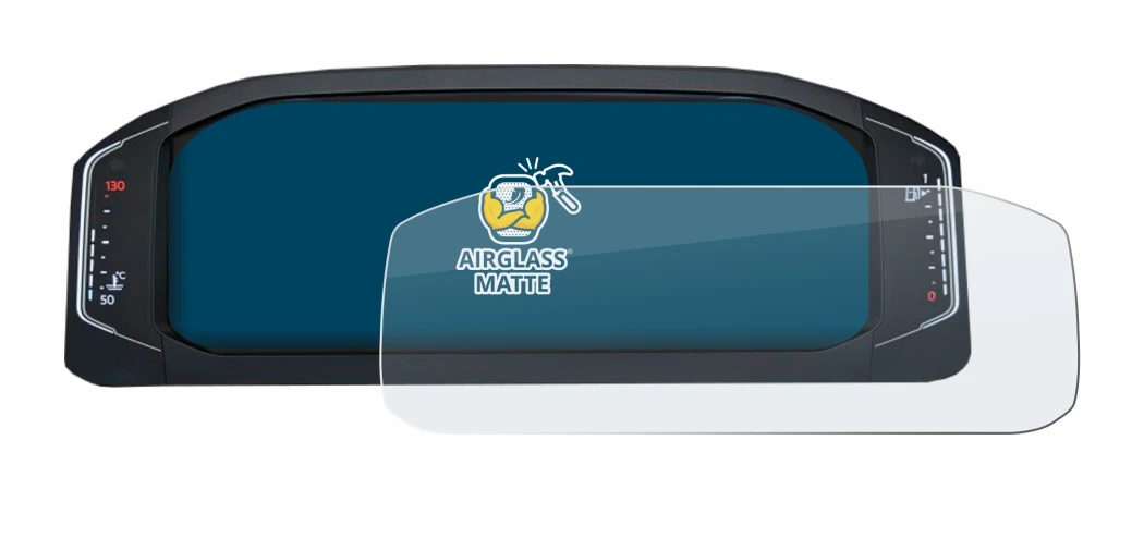 Image de l'appareil Volkswagen Active Info Display T-Roc avec une grande variété de protections d'écran.