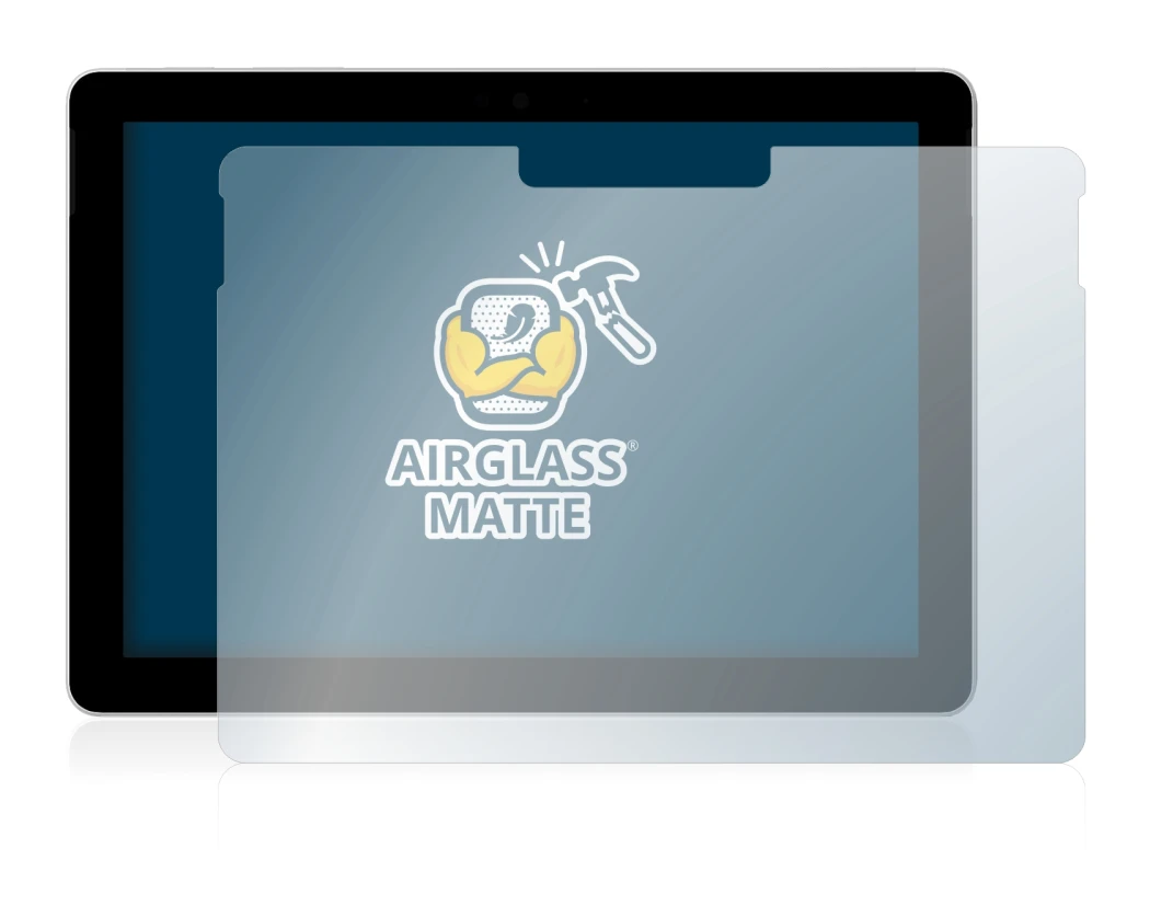 Image de l'appareil Microsoft Surface Go (1ère Gen.) avec une grande variété de protections d'écran.