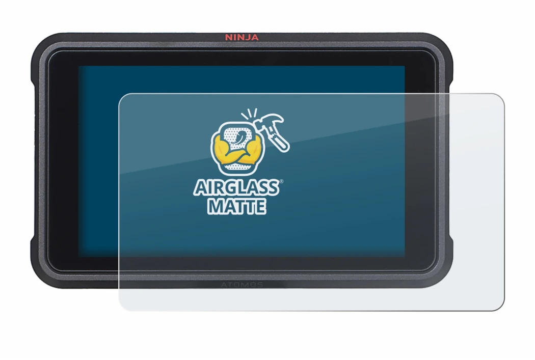 Image de l'appareil Atomos Ninja V avec une grande variété de protections d'écran.