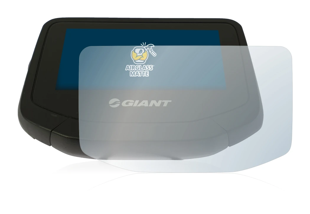 Image de l'appareil Giant RideControl Evo avec une grande variété de protections d'écran.