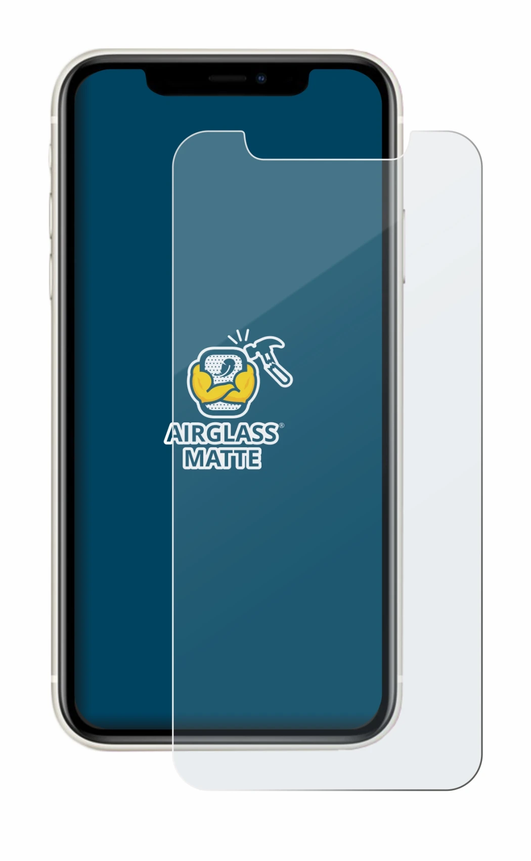 Image de l'appareil Apple iPhone 11 avec une grande variété de protections d'écran.