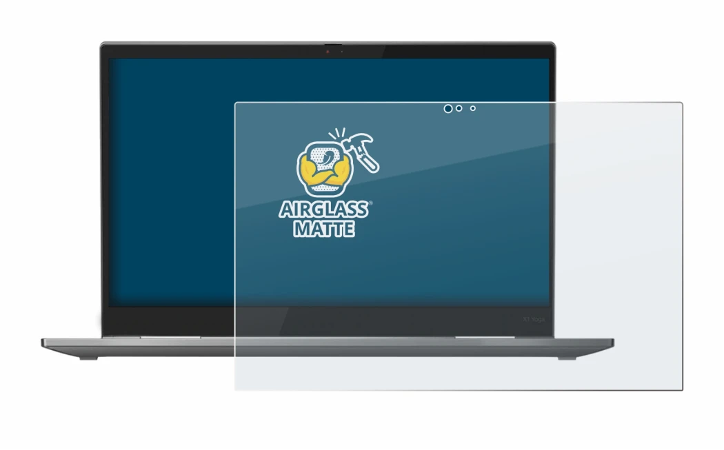 Image de l'appareil Lenovo ThinkPad X1 Yoga (4ème Gen.) avec une grande variété de protections d'écran.