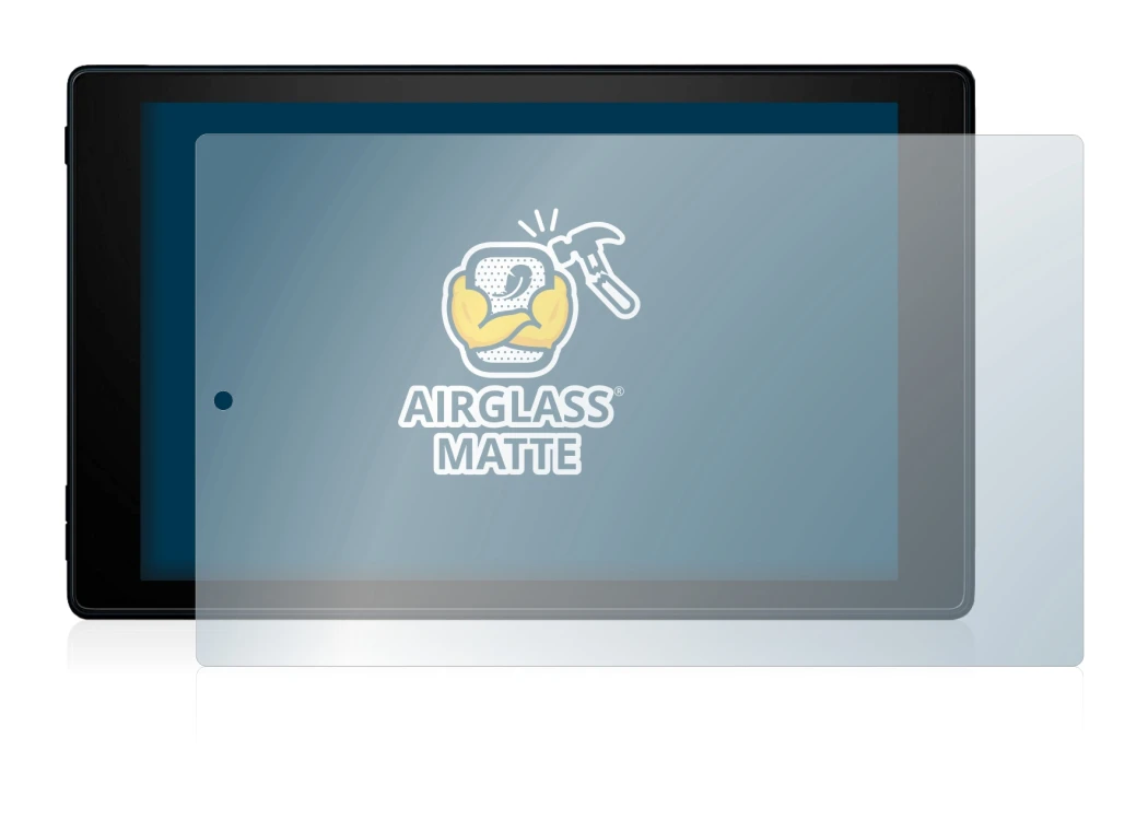 Image de l'appareil Amazon Fire HD 10 2019 (9ème Gen.) avec une grande variété de protections d'écran.