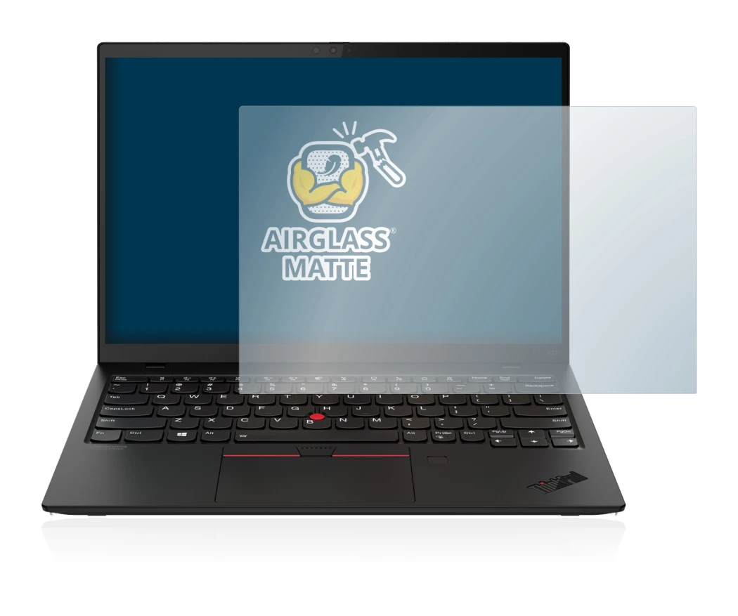 Image de l'appareil Lenovo ThinkPad X1 Nano avec une grande variété de protections d'écran.