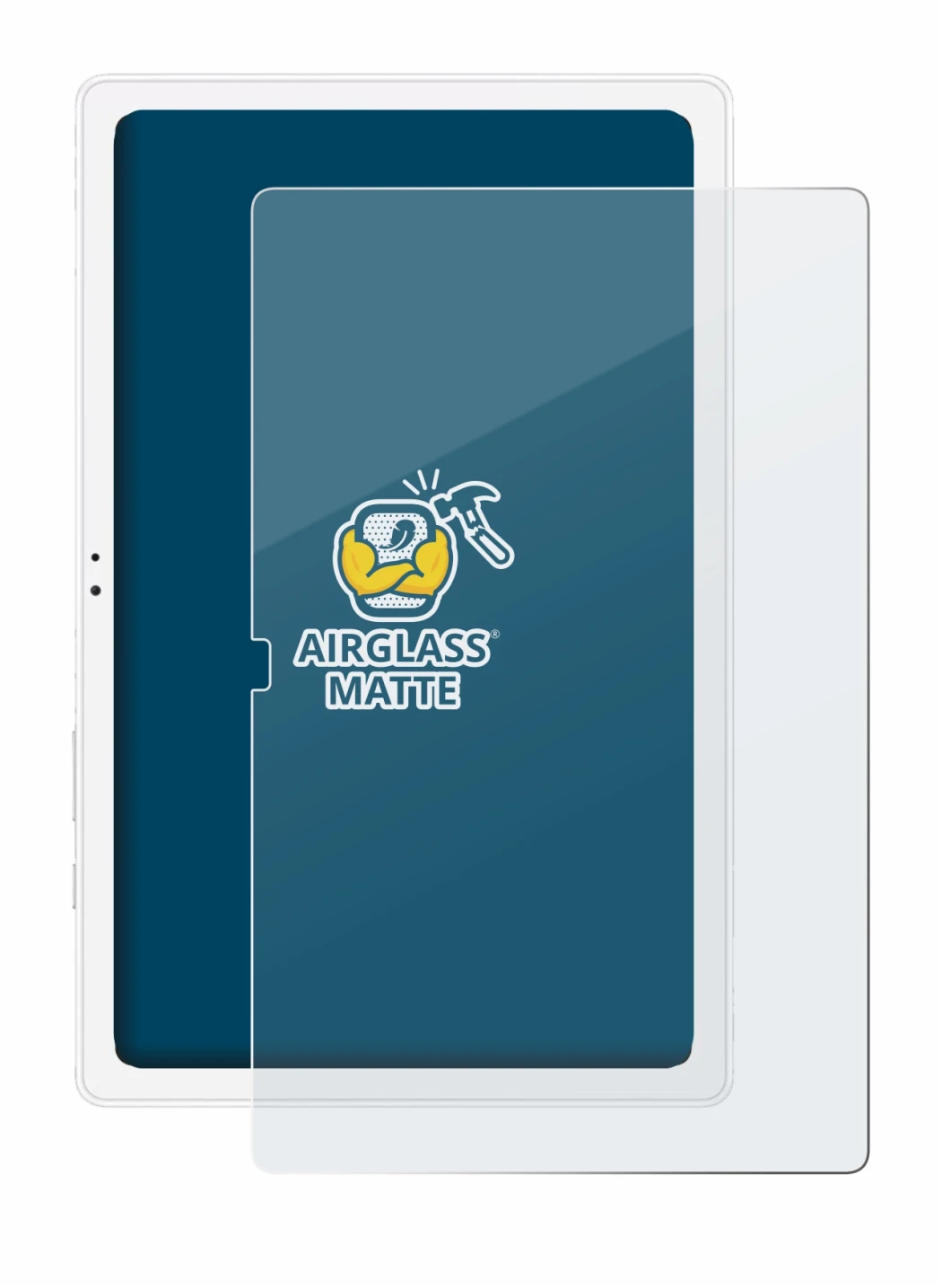 Image de l'appareil Samsung Galaxy Tab A7 10.4 WiFi 2020 avec une grande variété de protections d'écran.