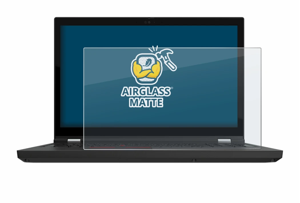 Image de l'appareil Lenovo ThinkPad P15 Gen 2 avec une grande variété de protections d'écran.