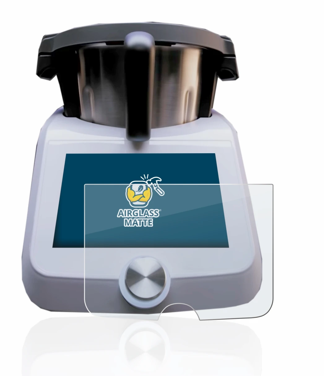 Image de l'appareil SilverCrest Monsieur Cuisine Smart avec une grande variété de protections d'écran.