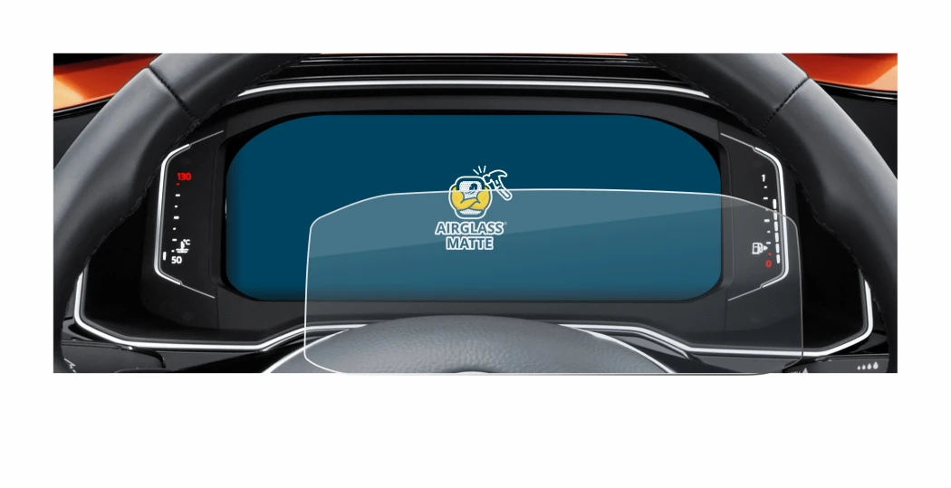 Image de l'appareil Volkswagen Polo 6 Digital Cockpit Pro avec une grande variété de protections d'écran.