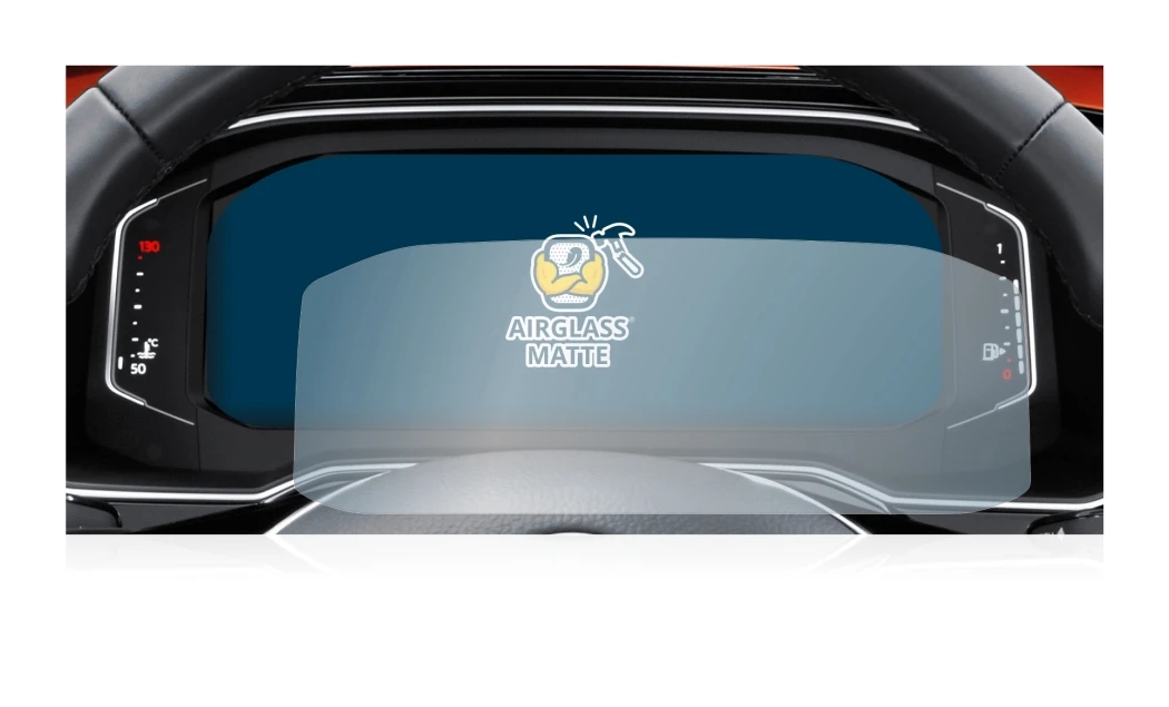 Image de l'appareil Volkswagen Tiguan 2021 Digital Cockpit Pro avec une grande variété de protections d'écran.