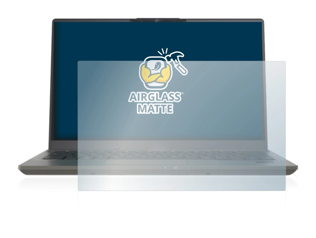 Image de l'appareil Fujitsu Lifebook U7411 avec une grande variété de protections d'écran.