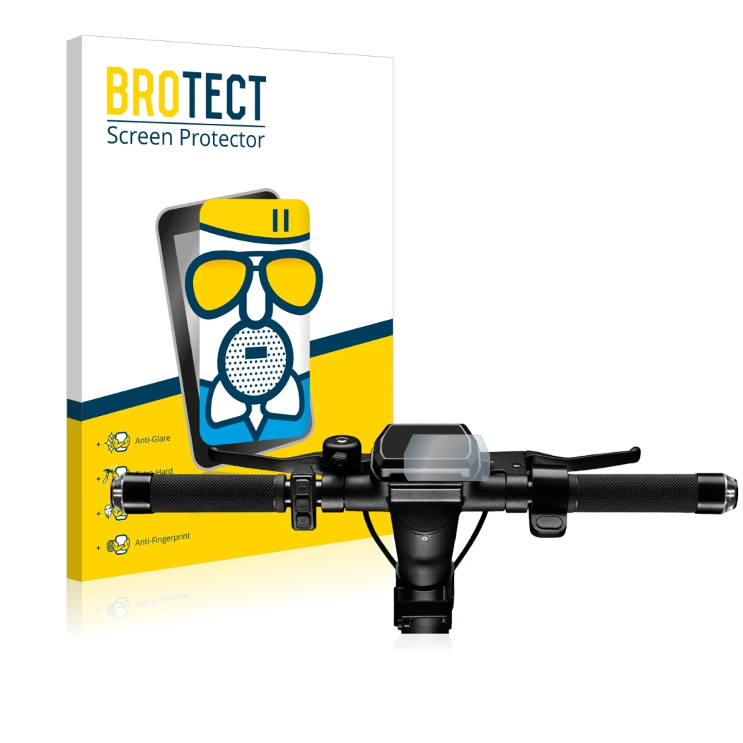 Face avant d’un emballage produit avec le logo de la marque BROTECT. À côté, l’appareil SoFlow SO4 Pro (2e Gen.) est représent