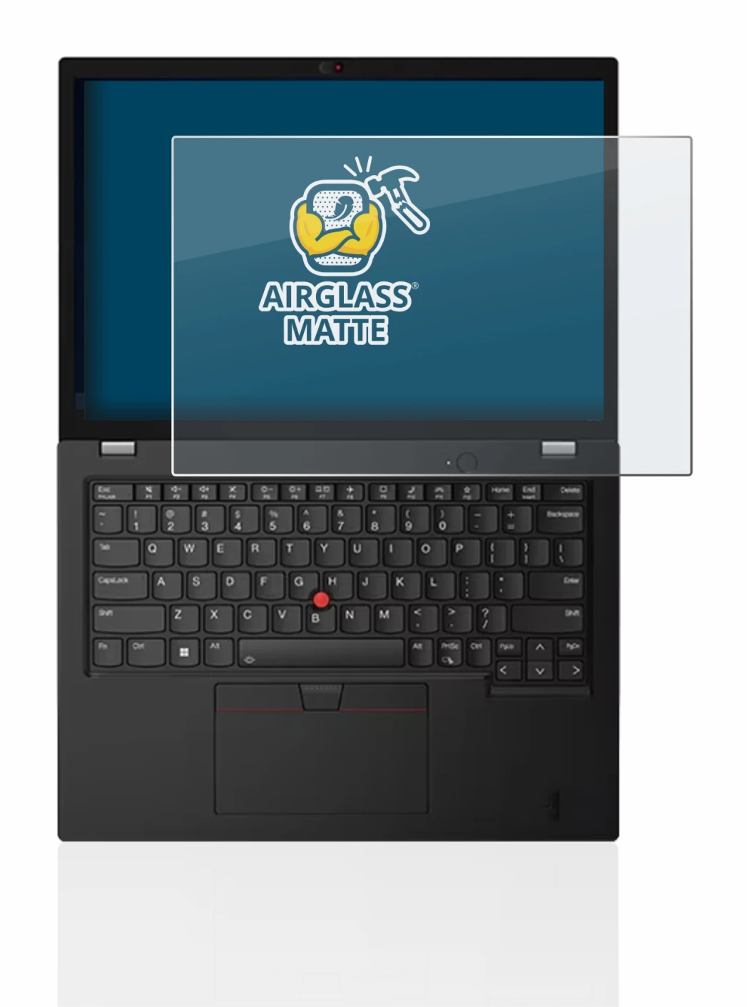 Image de l'appareil Lenovo Thinkpad L13 Gen 3 avec une grande variété de protections d'écran.