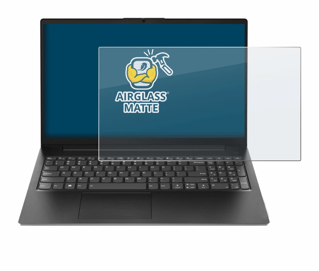 Image de l'appareil Lenovo V15 G4 AMN avec une grande variété de protections d'écran.