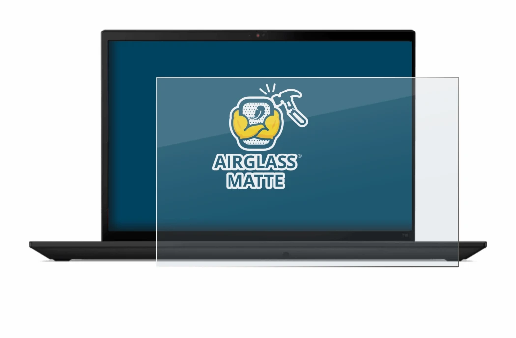 Image de l'appareil Lenovo ThinkPad T16 Gen 2 avec une grande variété de protections d'écran.