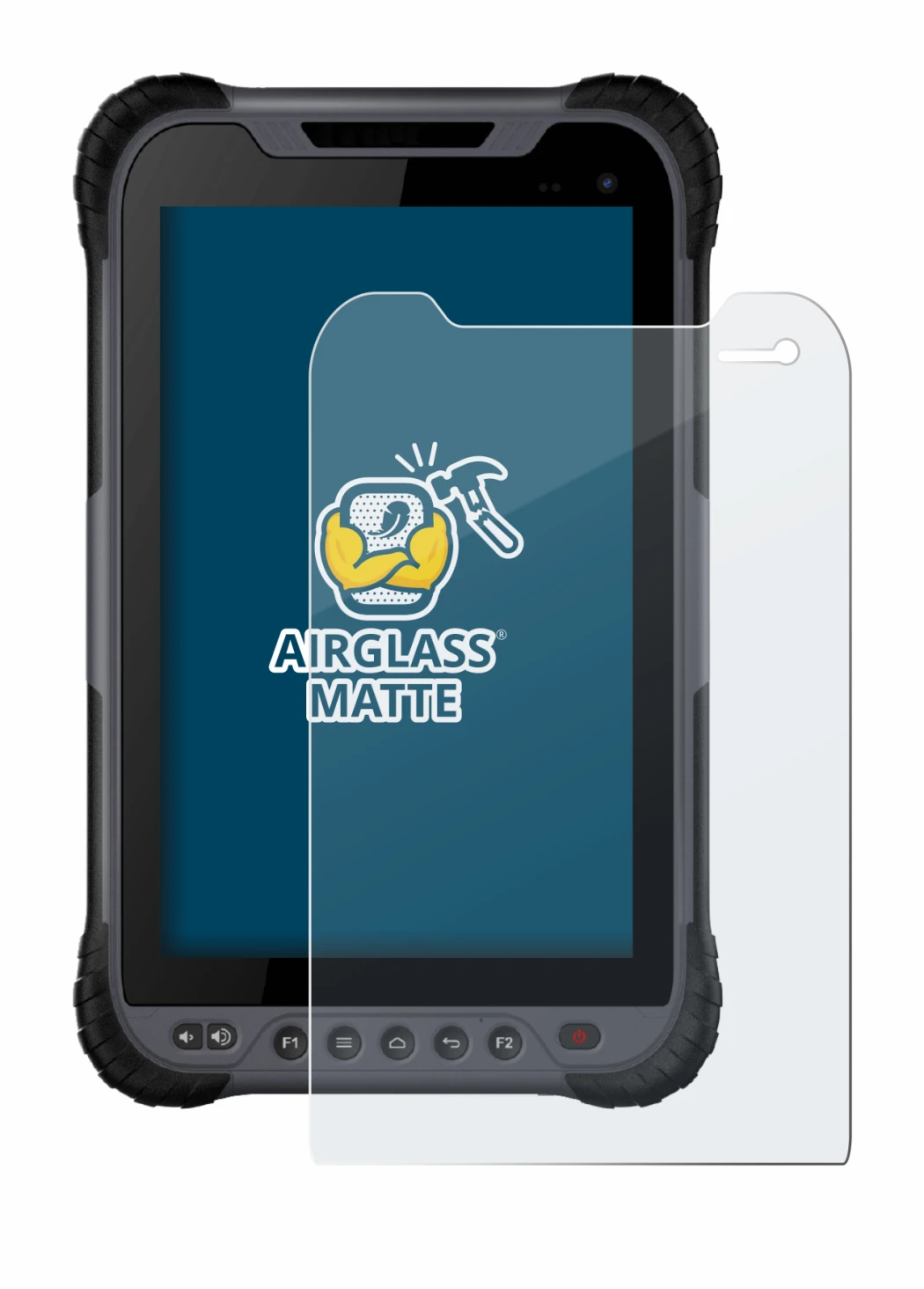 Image de l'appareil Stonex UT32 Rugged Tablet avec une grande variété de protections d'écran.