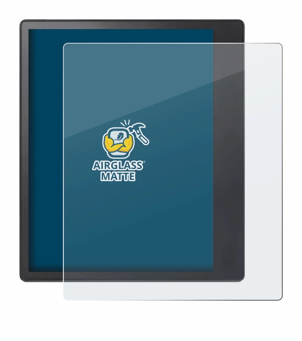 Image de l'appareil Kobo Elipsa 2E avec une grande variété de protections d'écran.