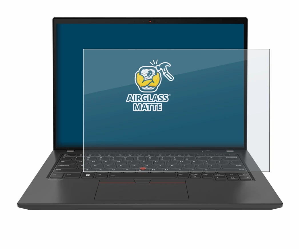 Image de l'appareil Lenovo ThinkPad T16 Gen 3 avec une grande variété de protections d'écran.
