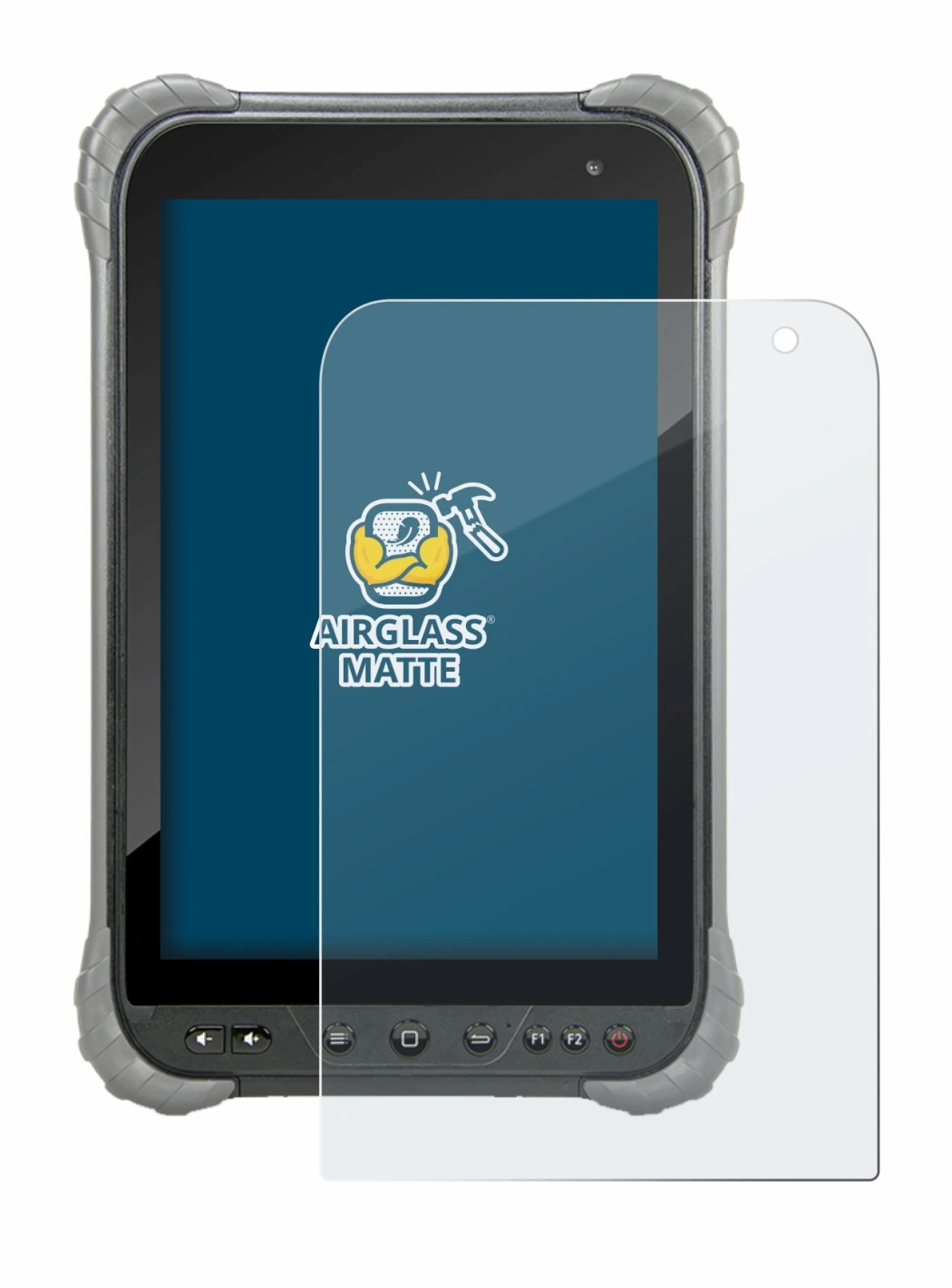 Image de l'appareil Juniper Systems Cedar CT8X2 avec une grande variété de protections d'écran.