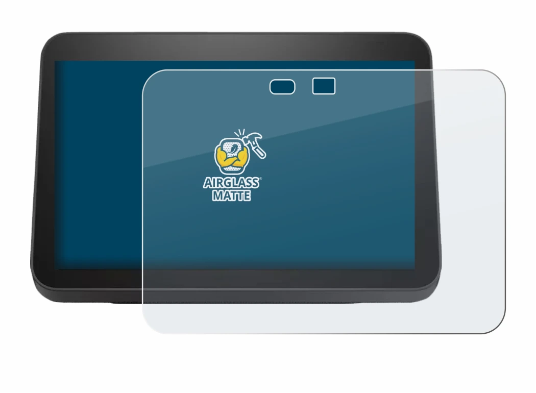 Image de l'appareil Amazon Echo Show 8 2023 (3ème Gen.) avec une grande variété de protections d'écran.