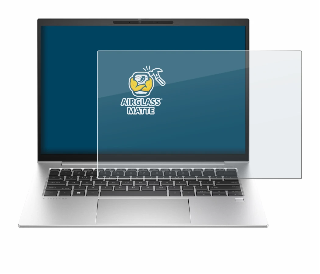 Image de l'appareil HP EliteBook 840 G10 avec une grande variété de protections d'écran.
