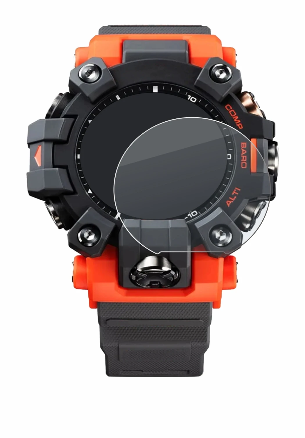 Image de l'appareil Casio G-Shock GW-9500 avec une grande variété de protections d'écran.