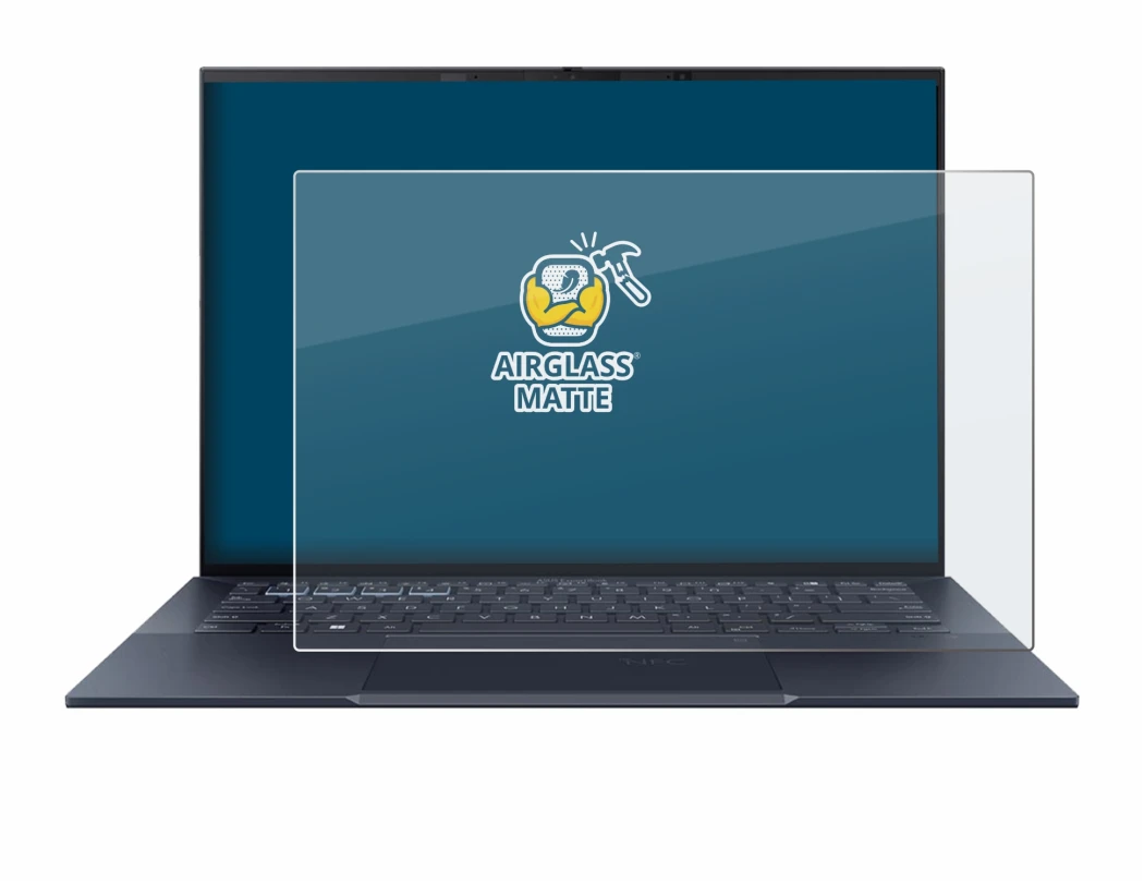 Image de l'appareil ASUS ExpertBook B9 B9403 avec une grande variété de protections d'écran.