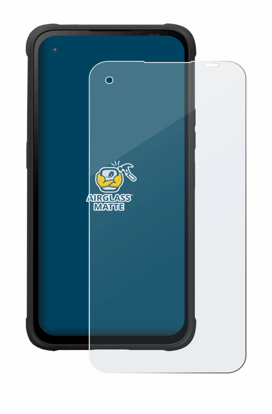 Image de l'appareil Hammer Blade V avec une grande variété de protections d'écran.
