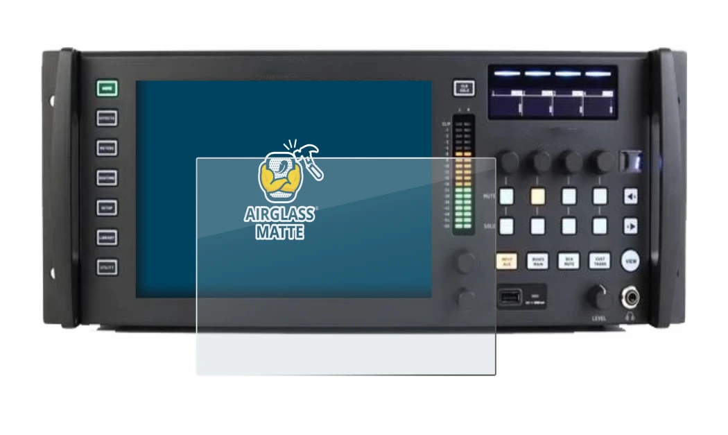 Image de l'appareil Behringer Wing Rack avec une grande variété de protections d'écran.