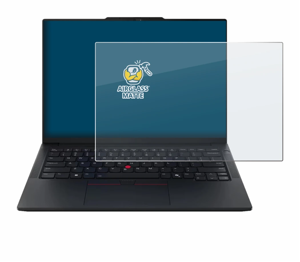Image de l'appareil Lenovo ThinkPad E14 Gen 7 avec une grande variété de protections d'écran.