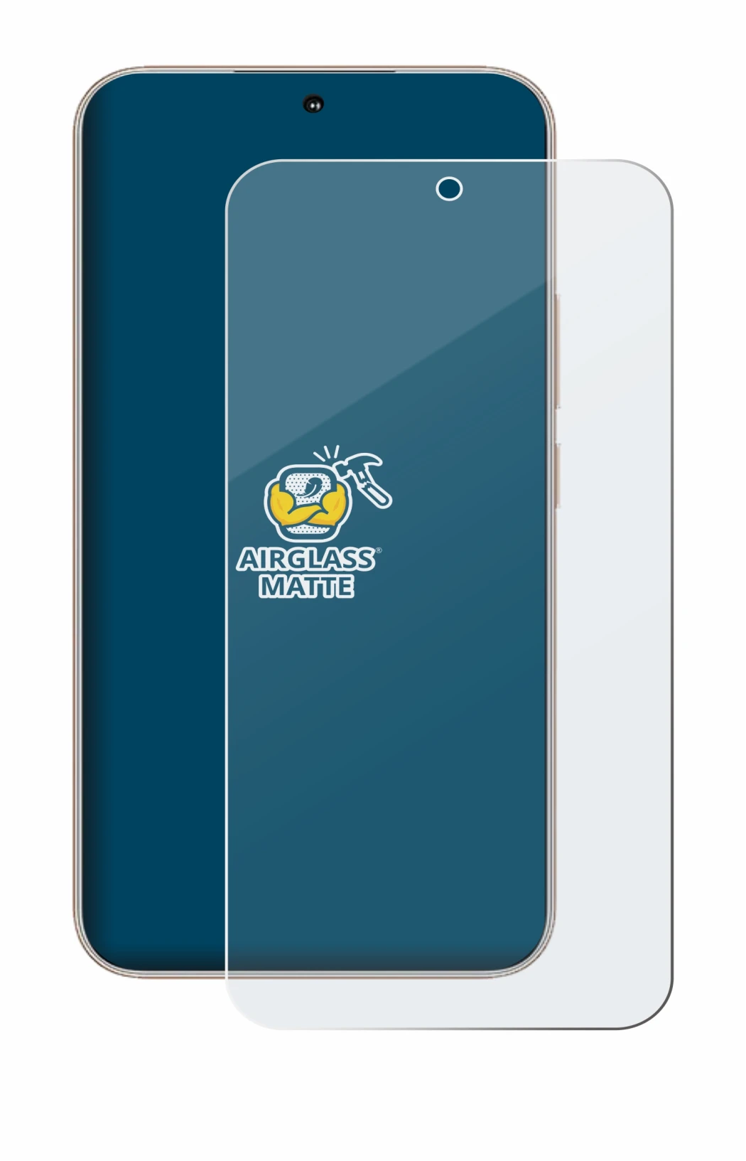 Image de l'appareil Honor 400 avec une grande variété de protections d'écran.