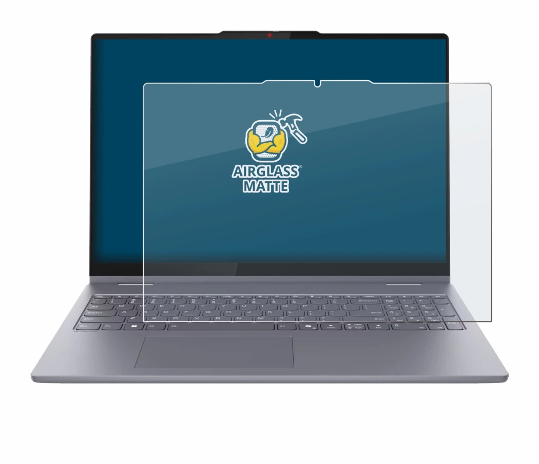 Image de l'appareil Lenovo IdeaPad 5 2-in-1 14AKP10 avec une grande variété de protections d'écran.