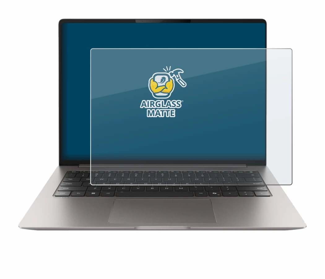 Image de l'appareil Honor MagicBook Pro 14 avec une grande variété de protections d'écran.