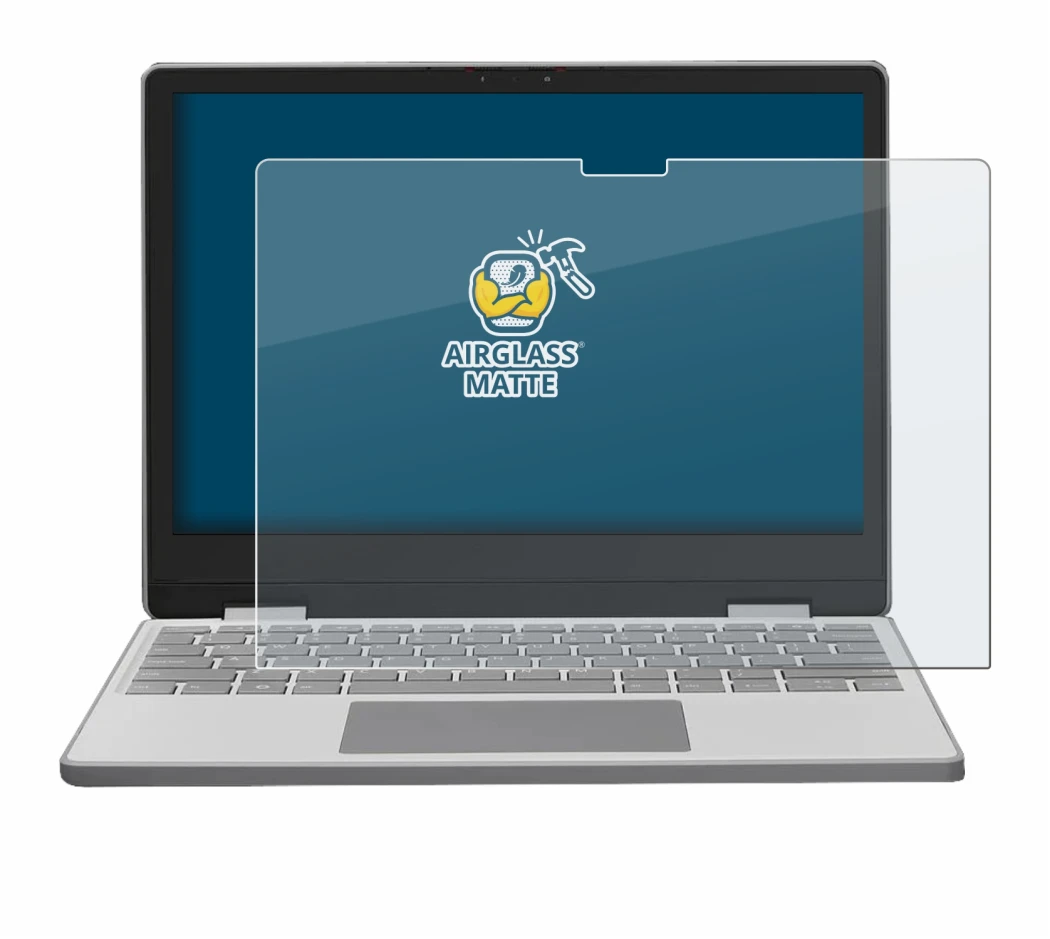 Image de l'appareil Framework Laptop 12 avec une grande variété de protections d'écran.