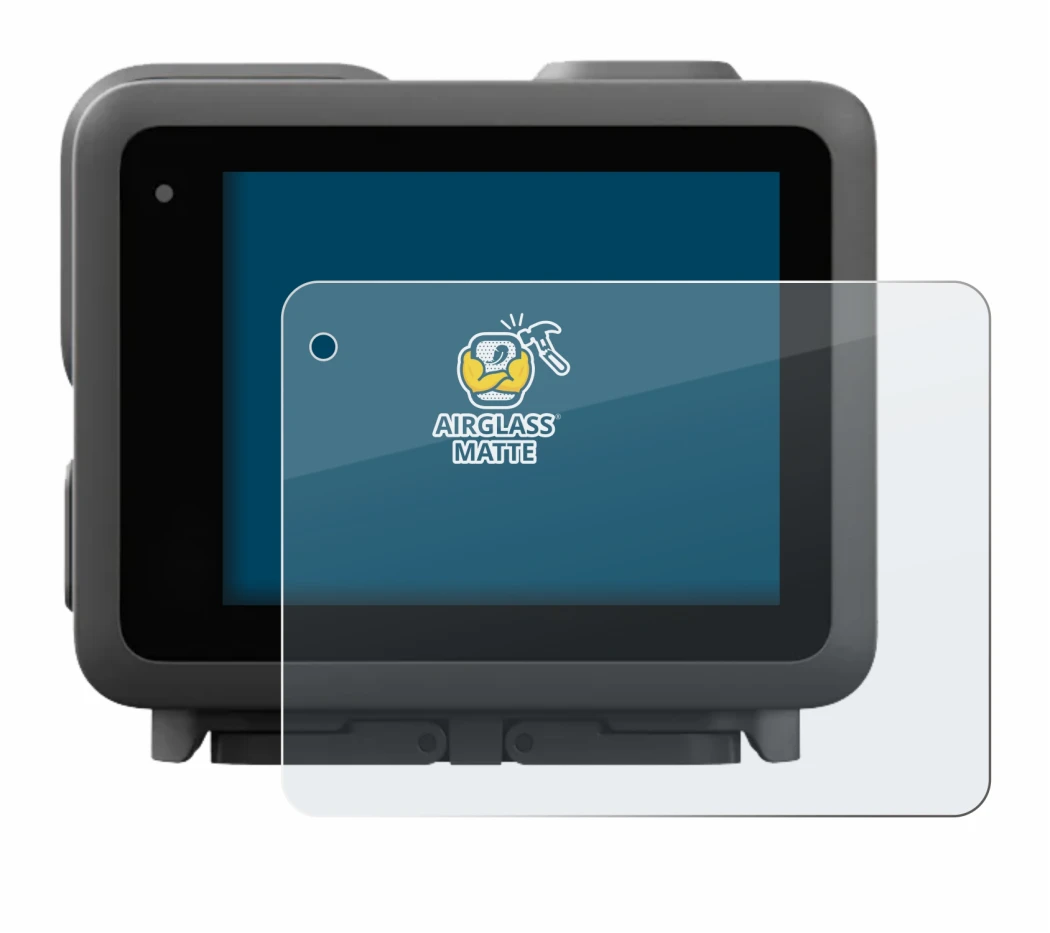 Image de l'appareil GoPro Lit Hero avec une grande variété de protections d'écran.