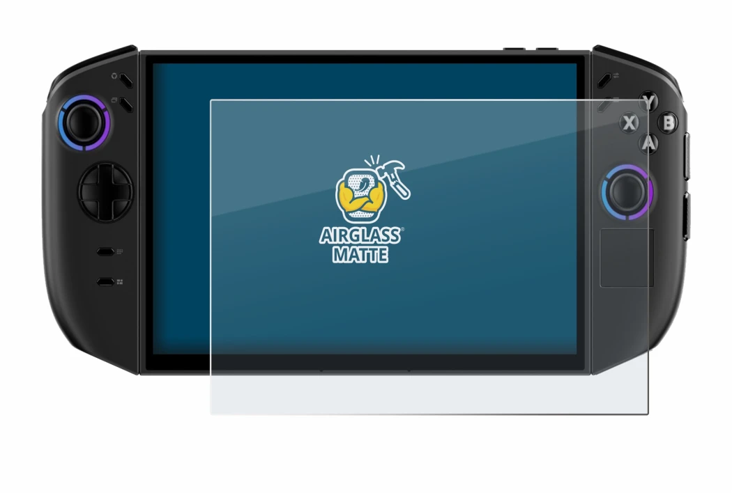 Image de l'appareil Lenovo Legion Go Gen 2 avec une grande variété de protections d'écran.