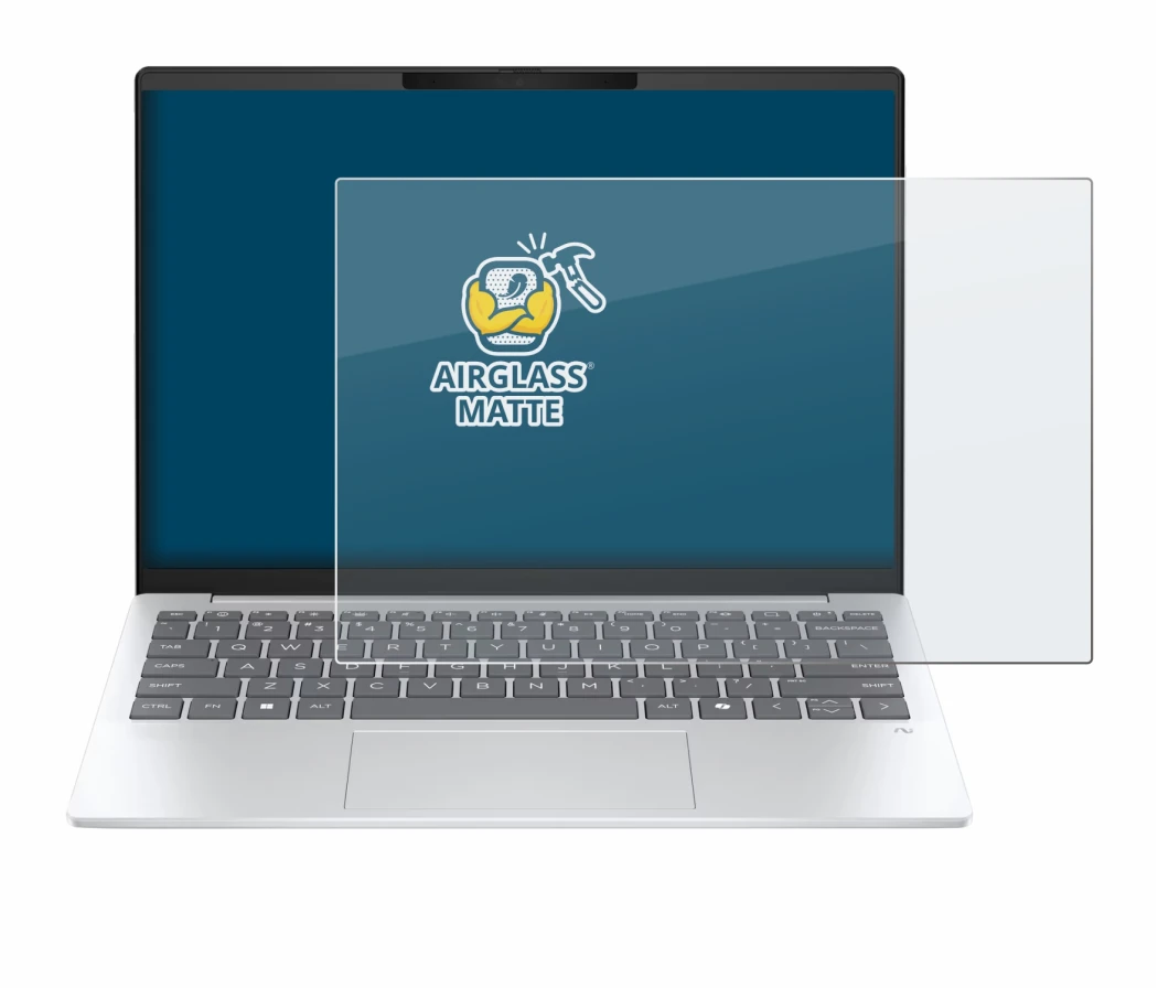 Image de l'appareil HP OmniBook 7 Aero 13 avec une grande variété de protections d'écran.